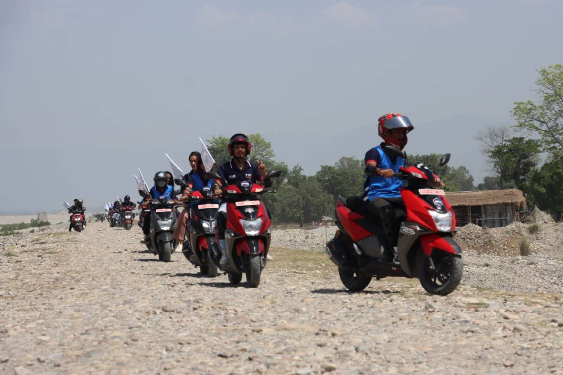 एन्टर्क ओनर्स ग्रुप महेन्द्रनगर च्याप्टर राइड सम्पन्न